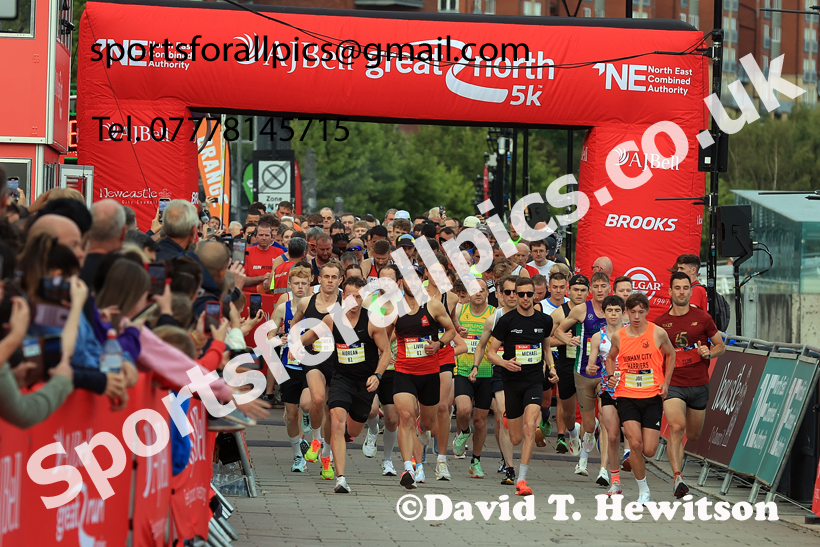 Great North 5k, AJ Bell Great North 5k. Photo: David T. Hewitson/Sports for All Pics